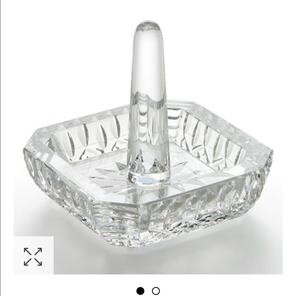 Waterford crystal ring holder